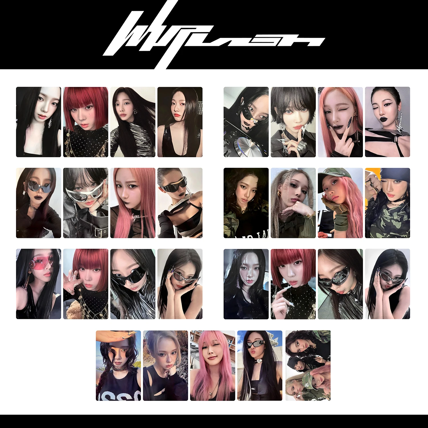 Artwork Craft - KpopミニポストカードロモカードセットアイドルフォトカードHD印刷ファンコレクションスクラップブッキング用