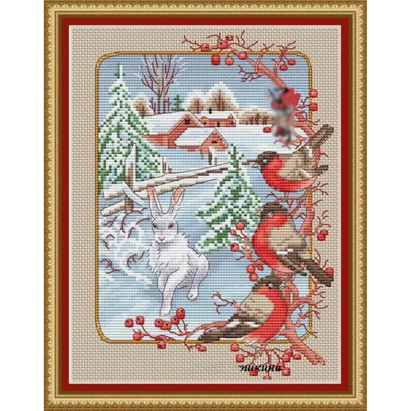 Art Craft And Cloth - 刺embroidery,クロスステッチ,針工芸品の完全なセット,12086