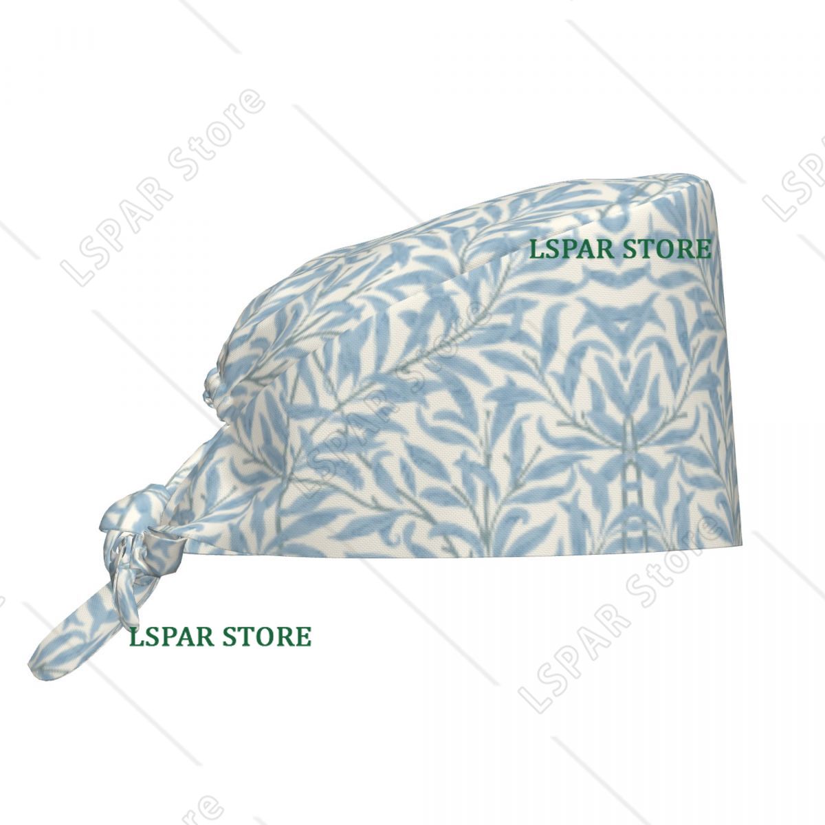 Art Craft William Morris - ウィリアム・モリススタイルの美術工芸品柳模様ワーキングキャップ外科用帽子手術室キャップ看護キャップラボワークスハット