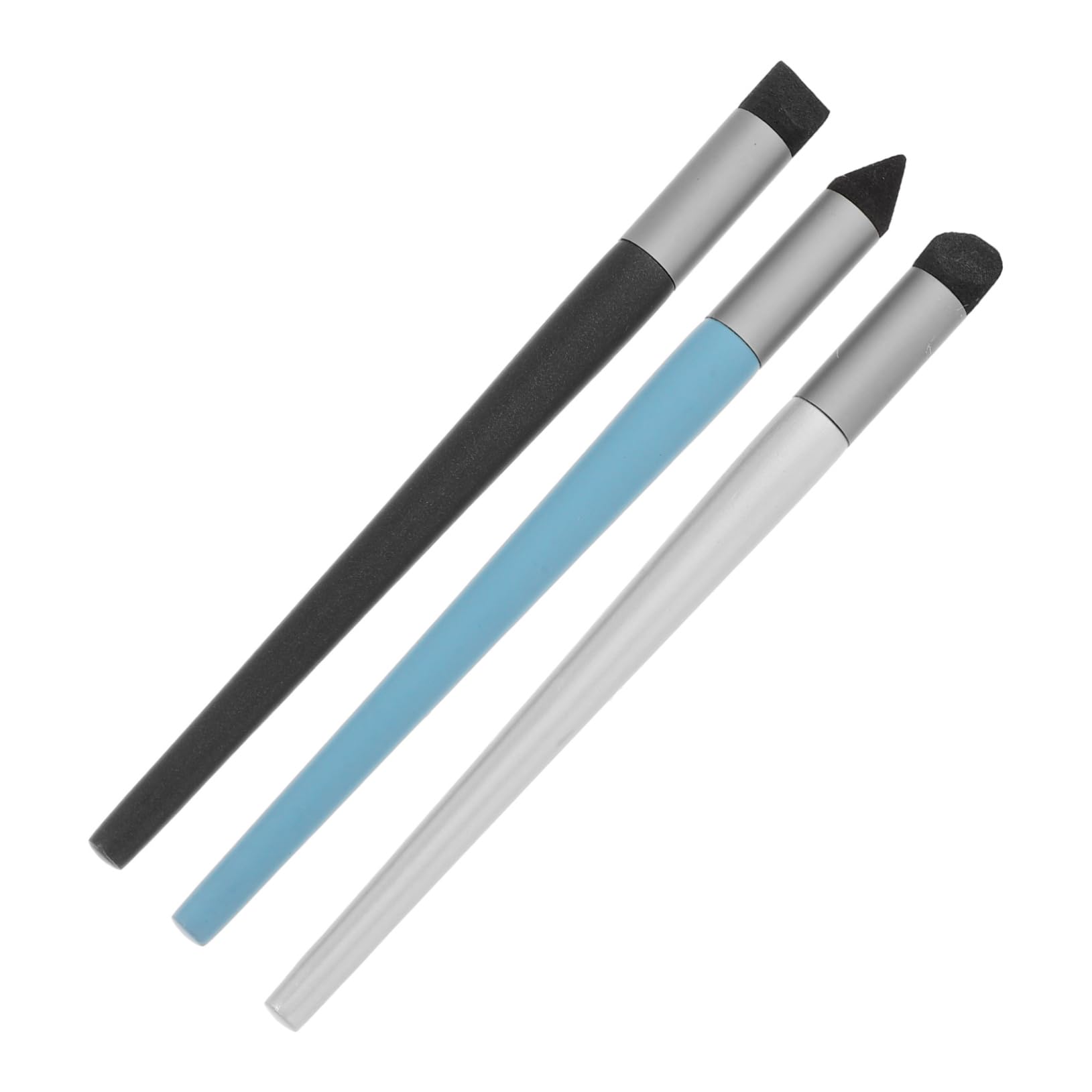 Sketching Charcoal Set - プロフェッショナルスケッチ用ブレンディングスポンジ3個セット、高密度ラテックス製ウォッシャブルアートスポンジ（木炭鉛筆スケッチ用）
