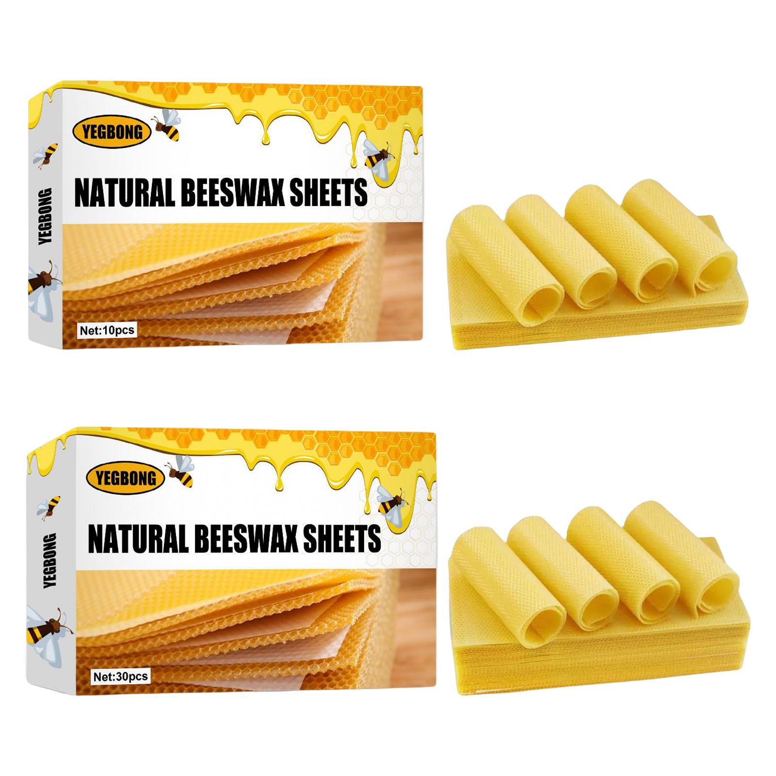 蜜蝋シート、養蜂用基盤シート、蜜蝋キャンドル作成キット、天然 - Candle Making Wax のレビューと価格