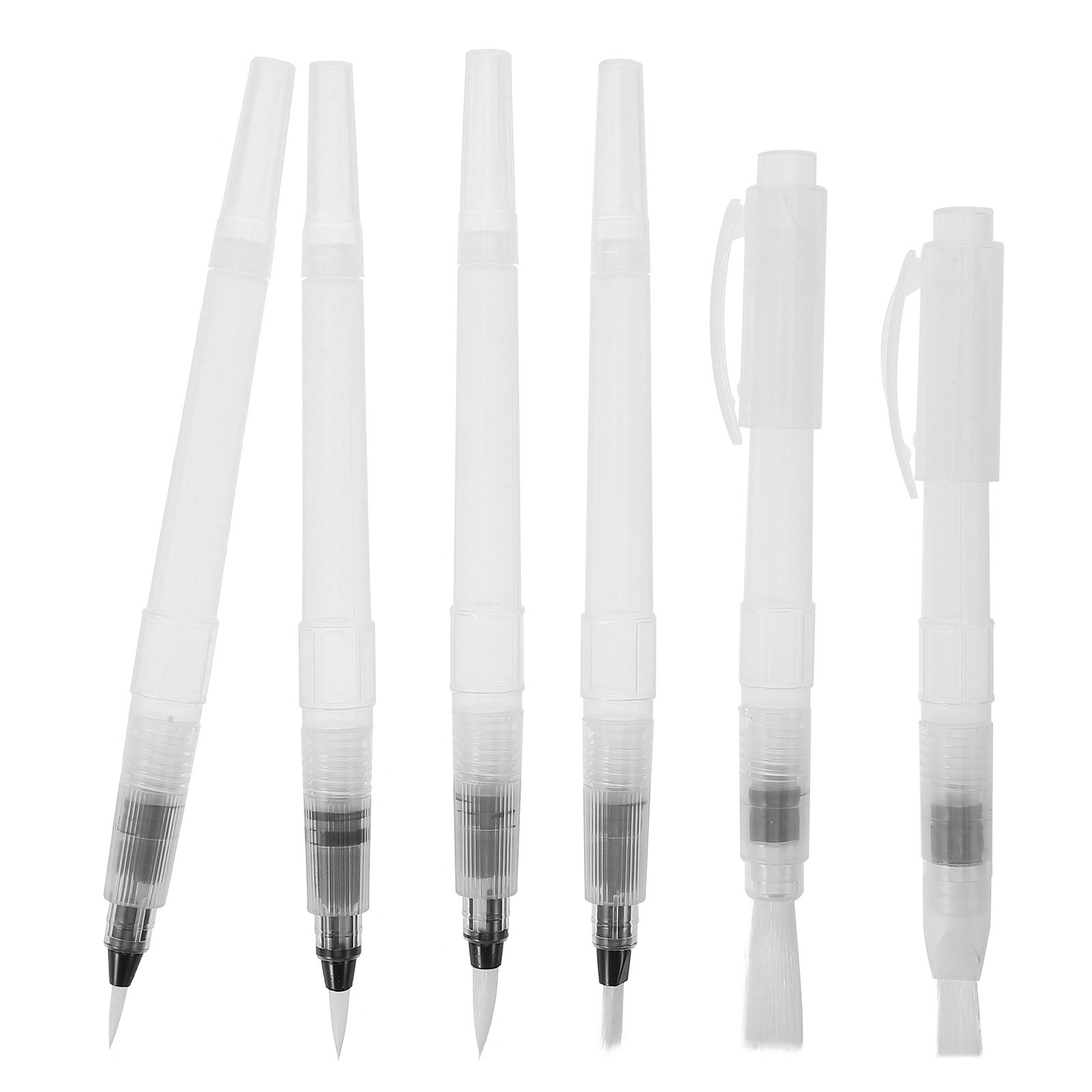 6本入り水彩ブラシペンセット、詰め替え可能なソフトチップ、D - Art Craft Blend のレビューと価格