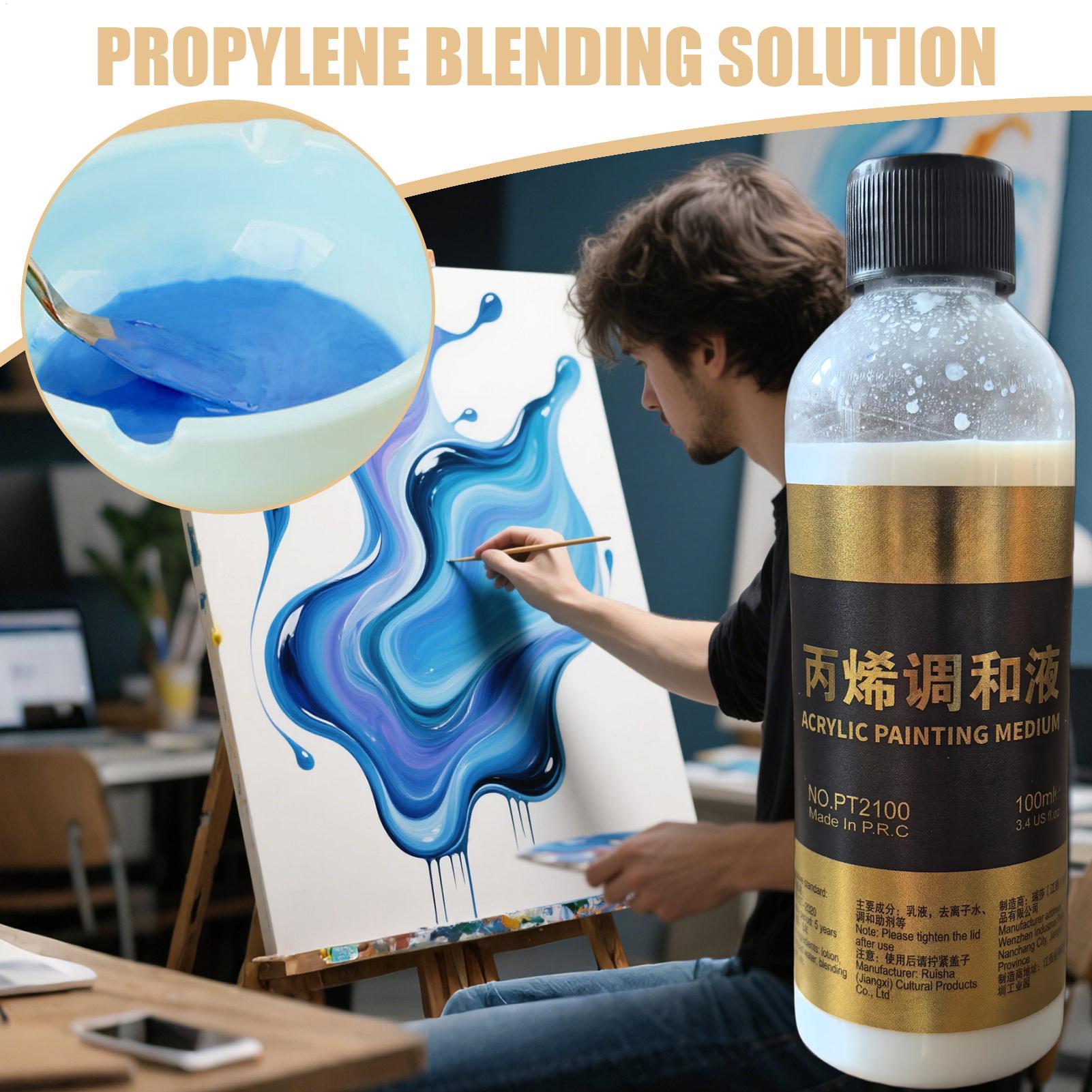 100ml アクリル流体メディウムペイントシンナー アートア - Art Craft Blend のレビューと価格