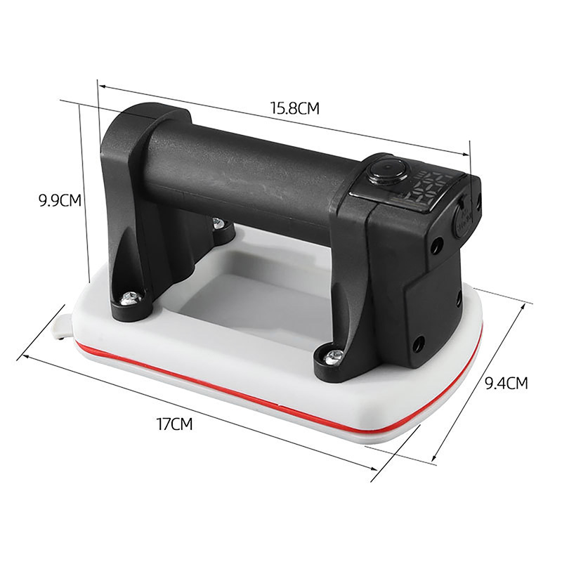インテリジェント電動吸盤二層ゴムベースLEDデジタルディスプ - Mosaic Tile Supply のレビューと価格