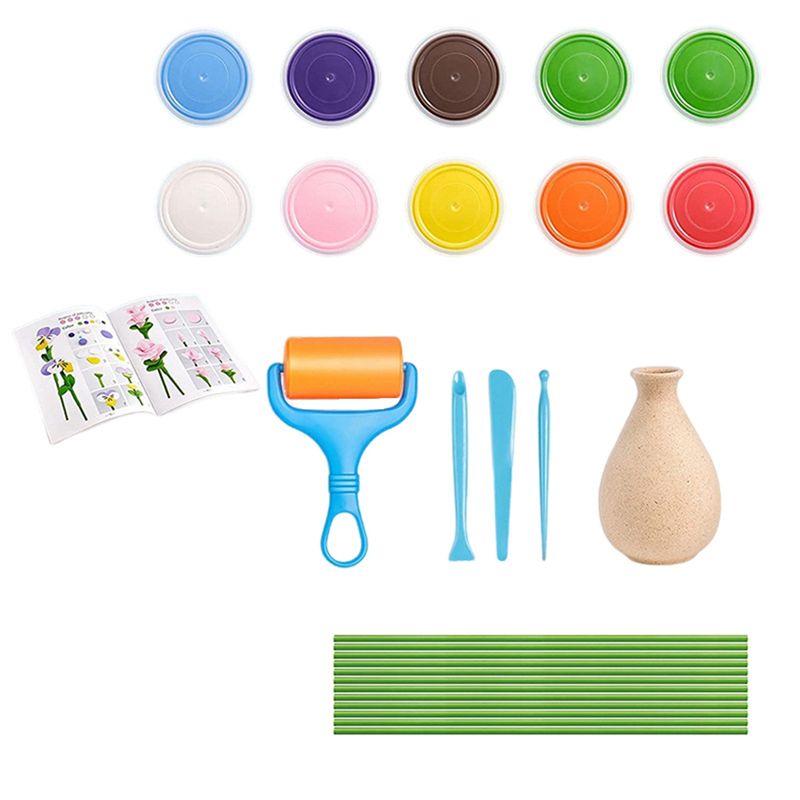 J1UL1Nフラワークラフトキット、子供向けクラフト＆アート - Art And Craft For Mother'S Day のレビューと価格