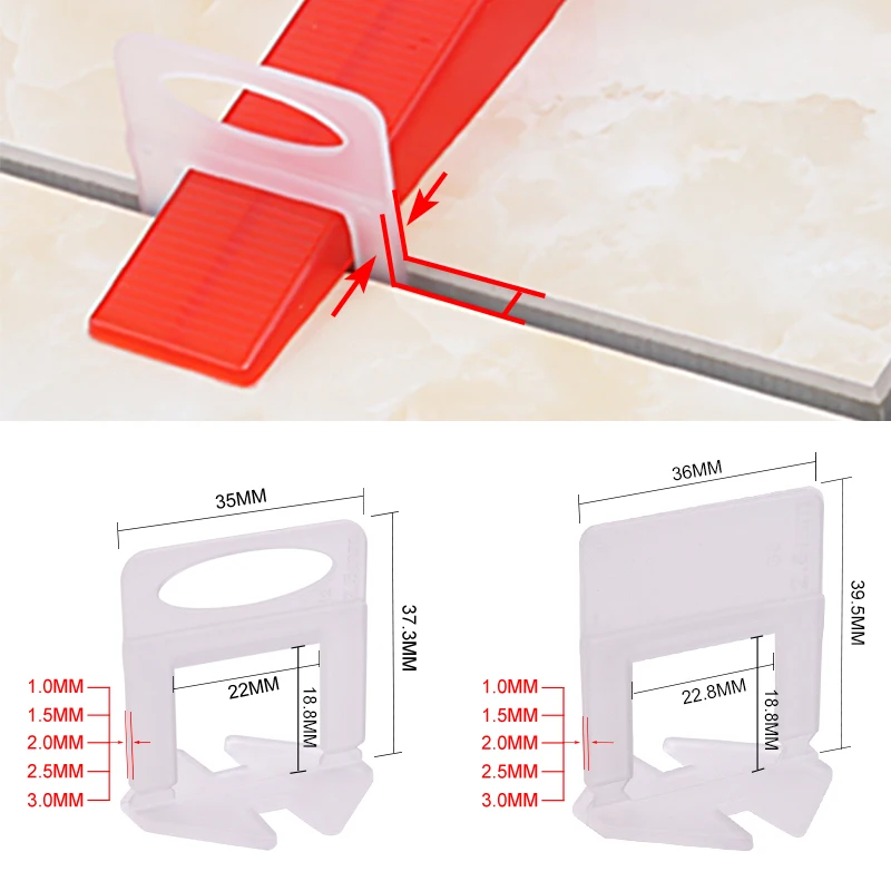 100個入り 1/1.5/2/2.5/3mm セラミックタイ - Mosaic Tile Supply のレビューと価格