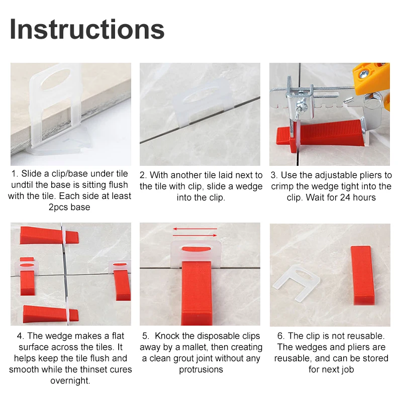 100個入り 1/1.5/2/2.5/3mm セラミックタイ - Mosaic Tile Supply のレビューと価格