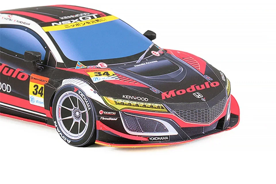 WRC 2019 NSX-GT3 1:24 ペーパーモデルカ - Art Craft Center のレビューと価格