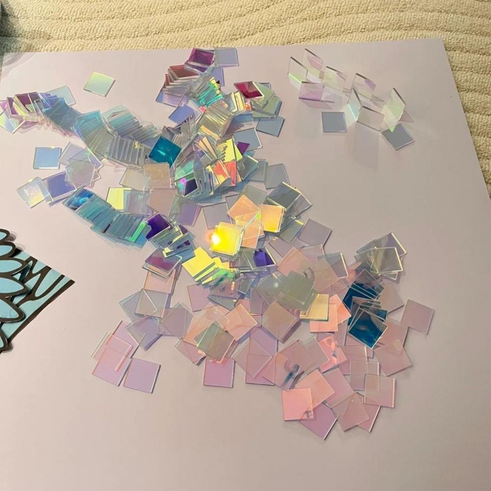 多層ライトアートアクリルアクリルスクエアセットミニレインボー - Light Art And Craft のレビューと価格