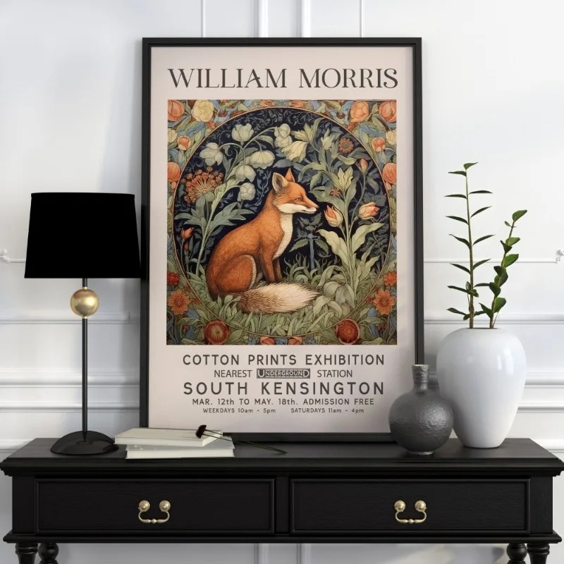 Williamの装飾ポスター,展示会シリーズ,ヴィンテージの - Art Craft William Morris のレビューと価格
