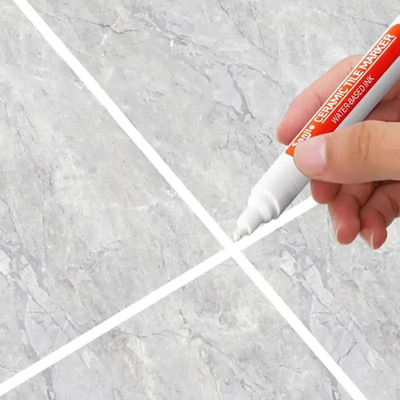 1/2 個防水マーカーペン壁の継ぎ目修理タイルグラウトマーカ - Mosaic Tile Supply のレビューと価格