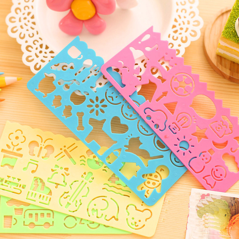 子供描画おもちゃ DIY 絵画テンプレート定規アートクラフト - Art Craft 5 Year Old のレビューと価格