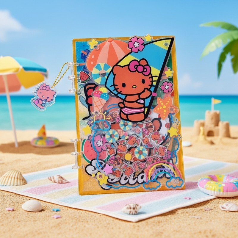 アクリルシェイカーノート A5 A7 ビーチ KT クリエイ - Artwork Craft のレビューと価格