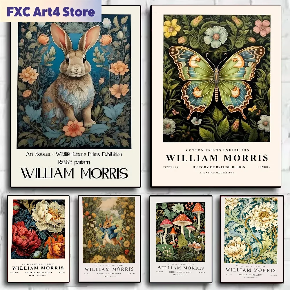 フレームレスウィリアムモリスアートポスター HD アート粘着 - Art Craft William Morris のレビューと価格