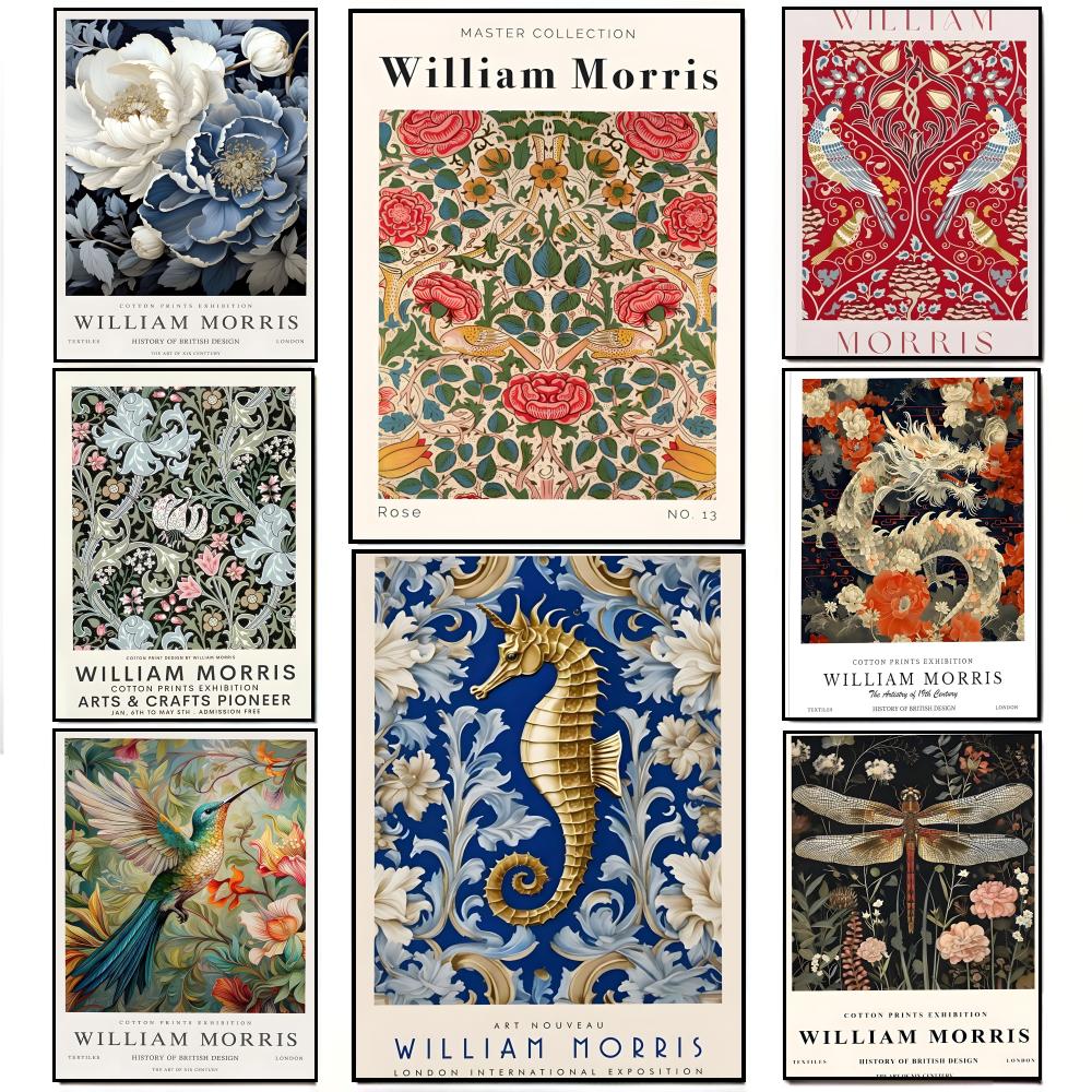 ヴィンテージアートクラフト W-ウィリアム M-モリスポスタ - Art Craft William Morris のレビューと価格