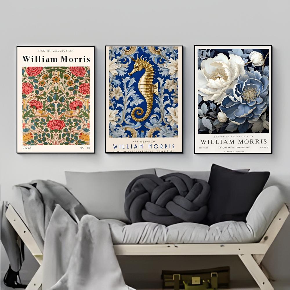 ヴィンテージアートクラフト W-ウィリアム M-モリスポスタ - Art Craft William Morris のレビューと価格