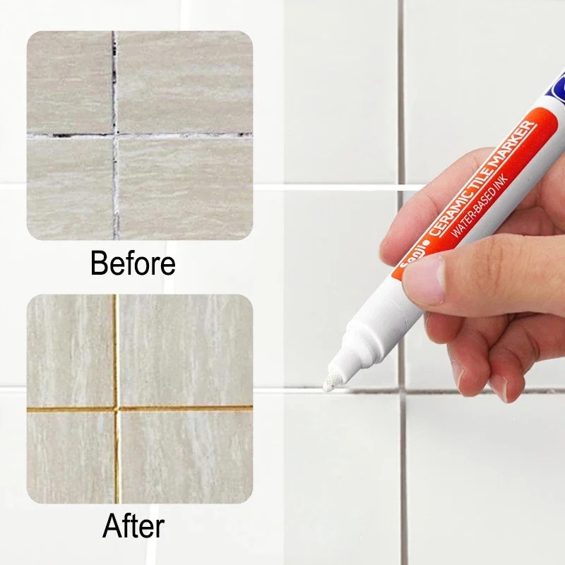1-3 個 12 色白防水タイルマーカーグラウトペン壁継ぎ目 - Mosaic Tile Supply のレビューと価格