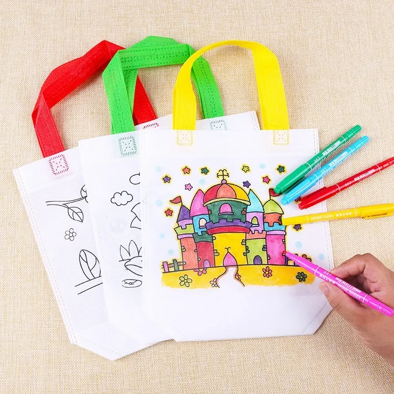 1-10 個セット DIY グラフィティバッグ マーカー付き - Art Craft 5 Year Old のレビューと価格