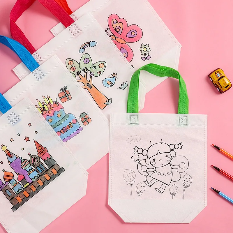 1-10 個セット DIY グラフィティバッグ マーカー付き - Art Craft 5 Year Old のレビューと価格