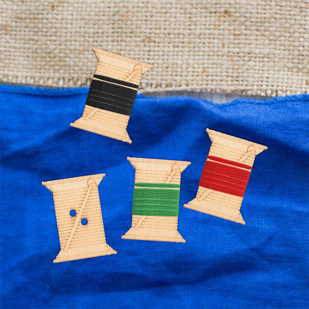 100個入り 木製刺繍糸ボビン 糸巻きカード 天然素朴な巻き - Artwork Craft のレビューと価格