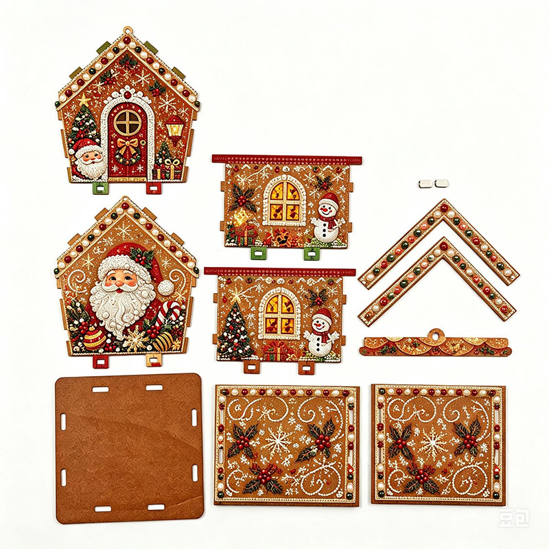 クリスマスコテージ プライマジック DIY パールアートセッ - Art Craft And のレビューと価格