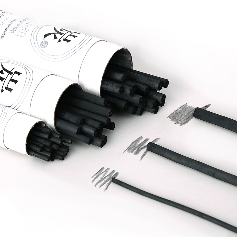 25 個のつる木炭スティック、柳プロフェッショナルスケッチ描 - Sketching Charcoal Set のレビューと価格