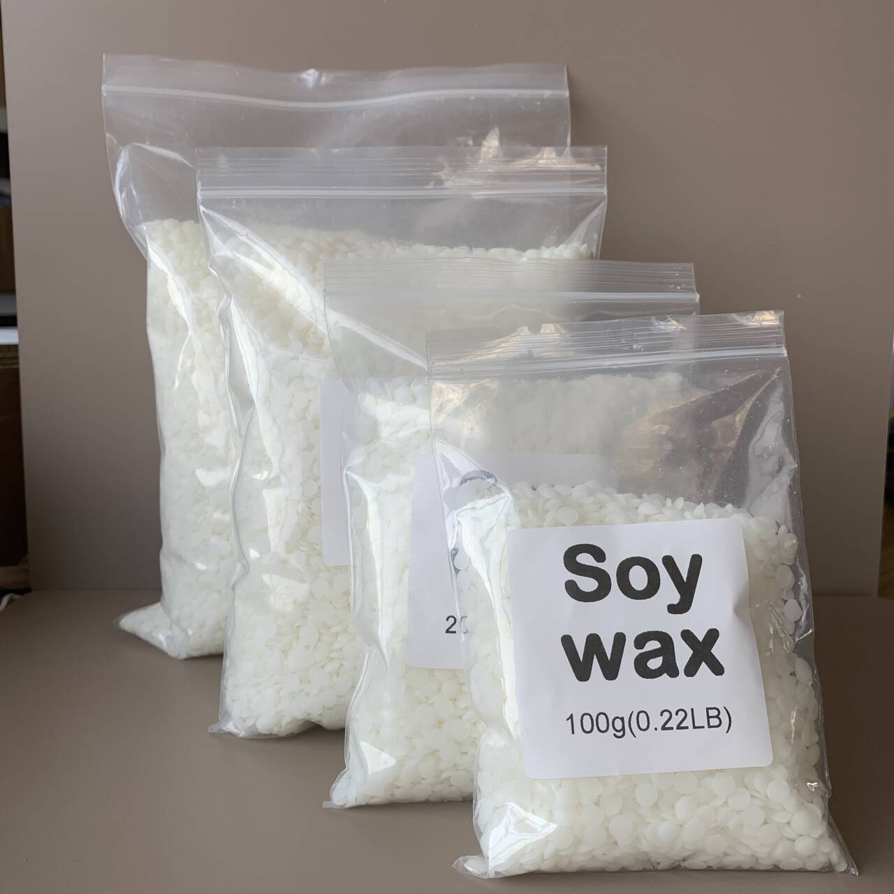 50 グラム-1000 グラム 100% 天然大豆ワックスパ - Candle Making Wax のレビューと価格