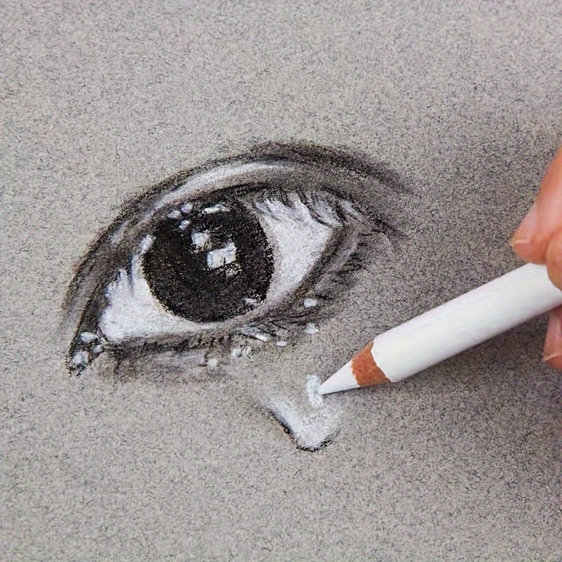 アーティスト向けホワイトチャコールペンシル3/6本セット - - Sketching Charcoal Set のレビューと価格