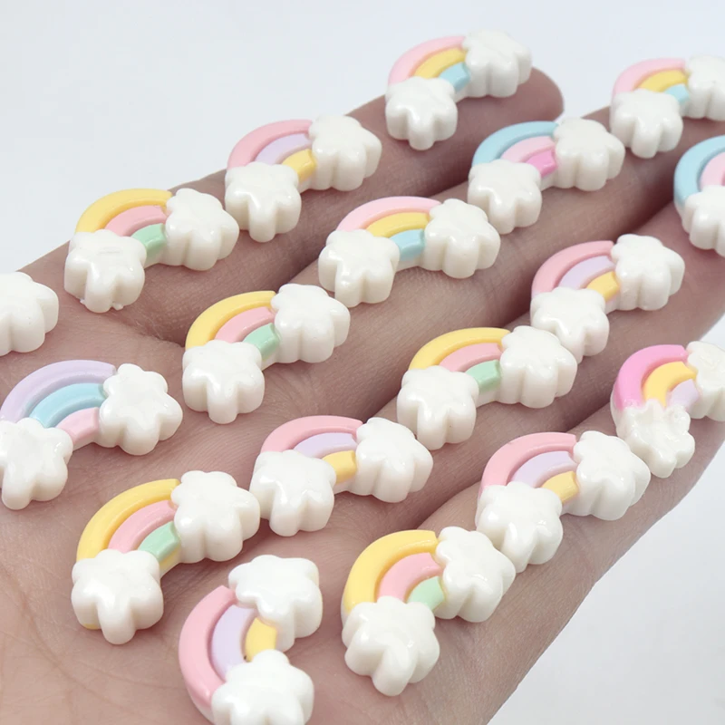 30 個/300 個ミニ樹脂レインボーフラットスクラップブッ - Art Craft 5 Year Old のレビューと価格