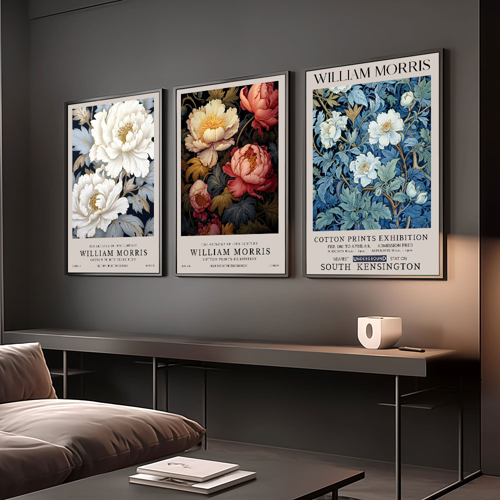 ヴィンテージウィリアムモリス展蝶月 & 星アートポスターキャ - Art Craft William Morris のレビューと価格