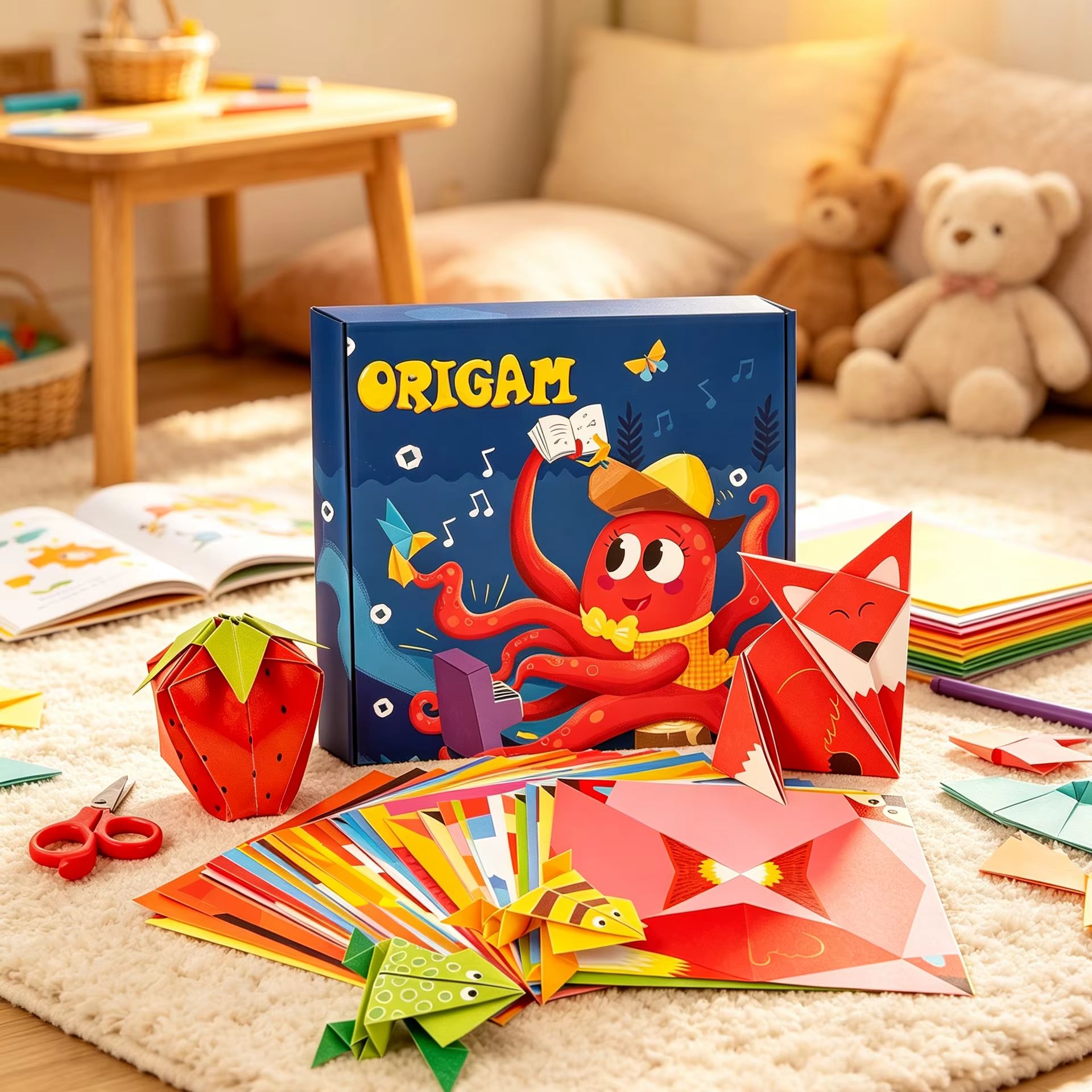 108ページ モンテッソーリ風漫画動物折り紙、DIY子供向け - Art Craft 5 Year Old のレビューと価格