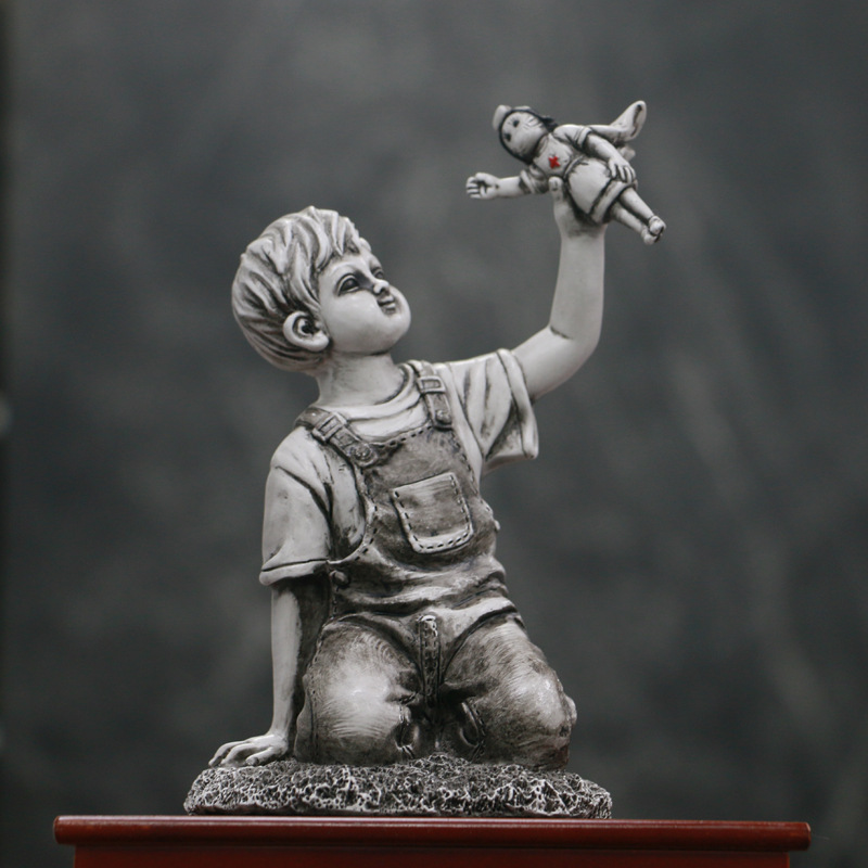 バンクシー像アートクラフトトリビュートナースフィギュアバルー - Art And Craft For Mother'S Day のレビューと価格