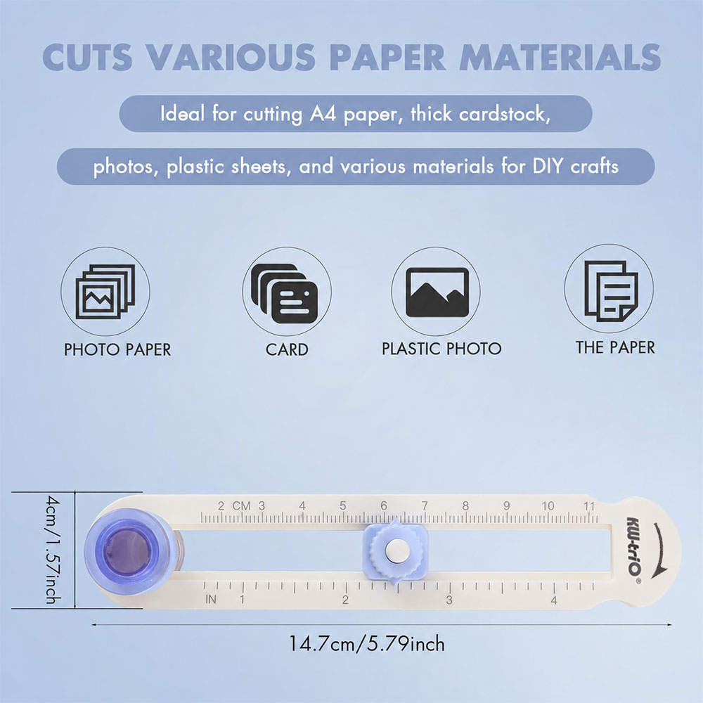 1個 360 °   回転式手動円形カッター、調整可能な2- - Artwork Craft のレビューと価格