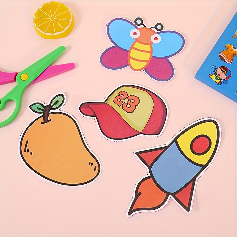 96個の楽しいペーパーカッティングセット、ペーパーカッティン - Art Craft 5 Year Old のレビューと価格