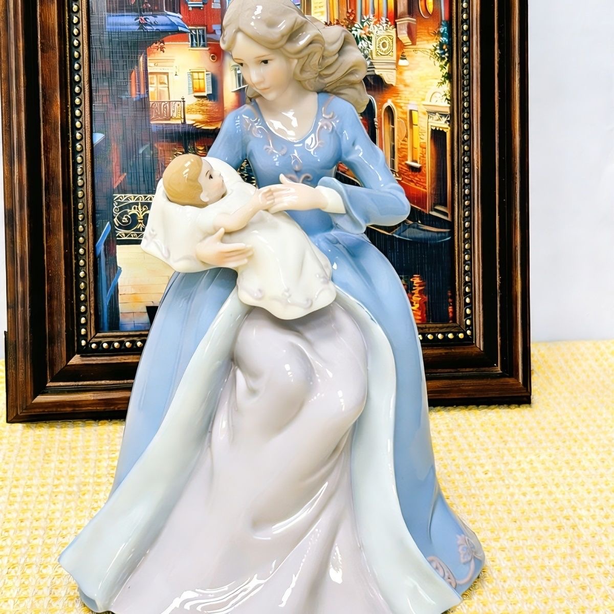 xx-ヨーロッパ母子陶器像飾り 母の日ギフト ホームリビング - Art And Craft For Mother'S Day のレビューと価格
