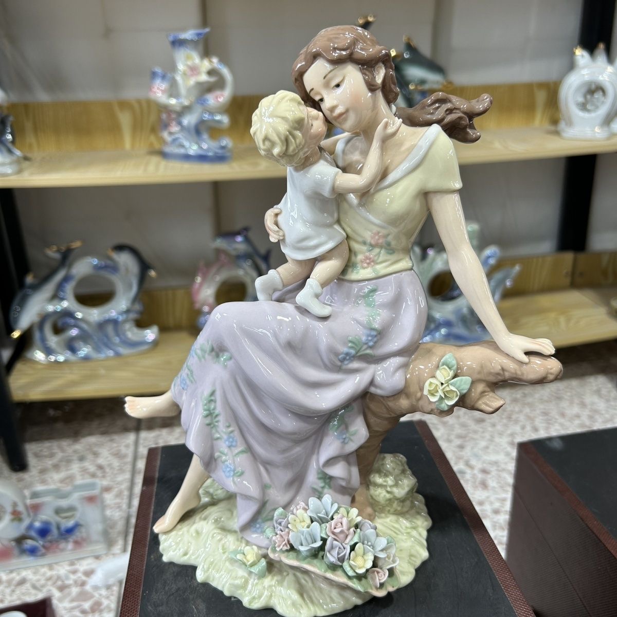 xx-ヨーロッパ母子陶器像飾り 母の日ギフト ホームリビング - Art And Craft For Mother'S Day のレビューと価格