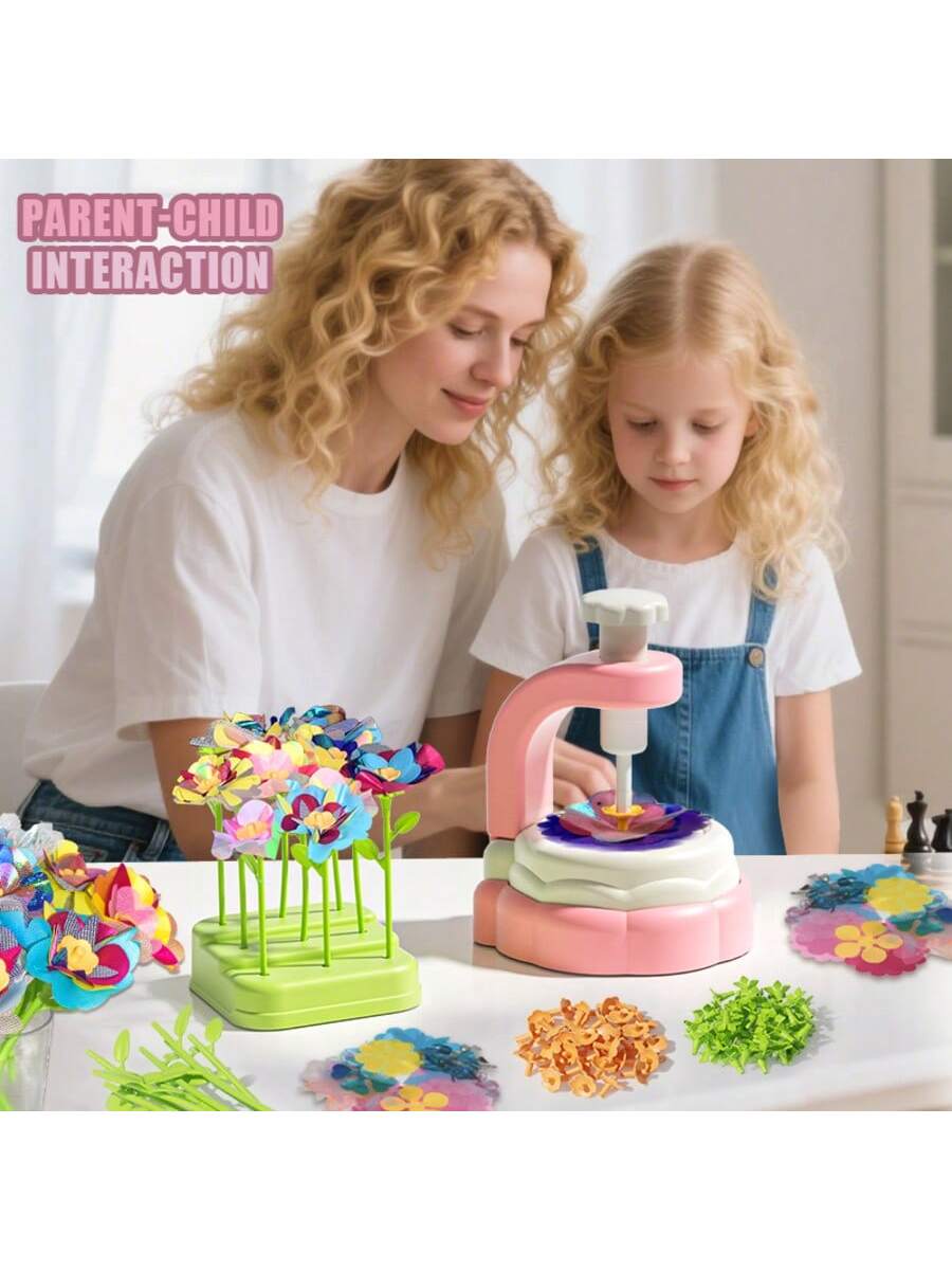 子供用フラワークラフトキット、プレス機付きアートクラフトおも - Art Craft 5 Year Old のレビューと価格