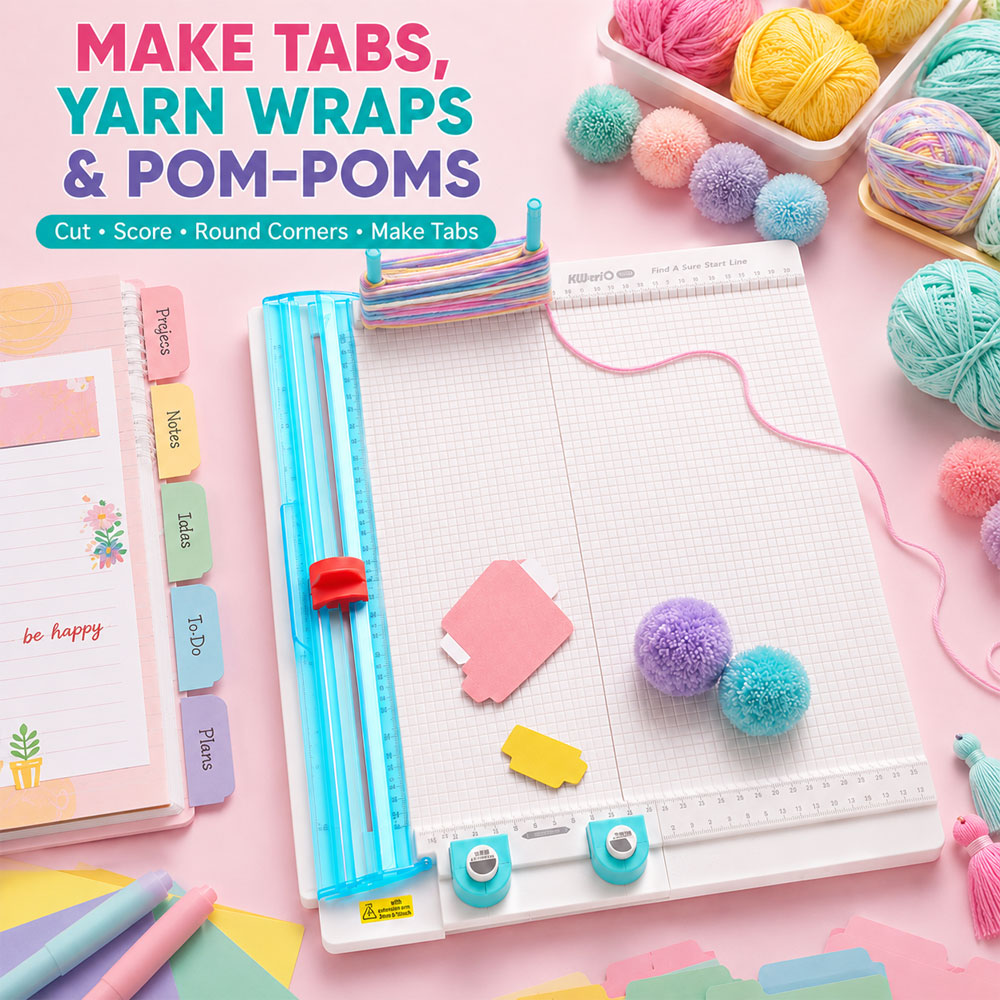 7-in-1ペーパーカッター＆スコアリングボード、10枚用折 - Artwork Craft のレビューと価格