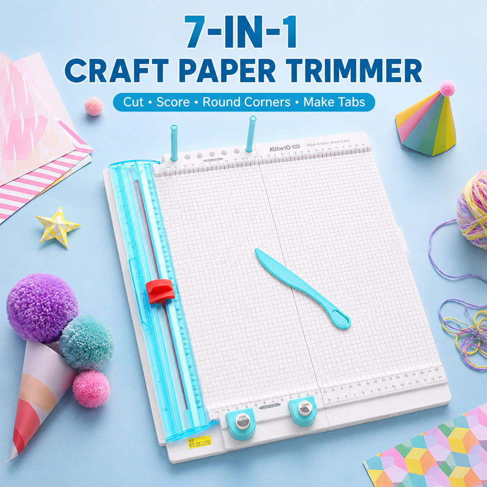 7-in-1ペーパーカッター＆スコアリングボード、10枚用折 - Artwork Craft のレビューと価格