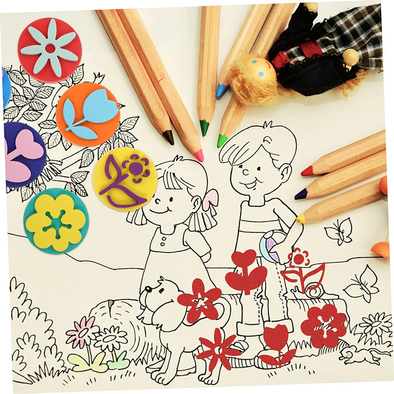 ペイント用フォームスタンプ、かわいい動物の笑顔の顔のペイント - Art Craft 5 Year Old のレビューと価格
