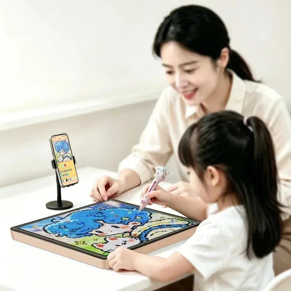 アプリ制御LEDピクセルライトパネル フューズビーズ ペグボ - Light Art And Craft のレビューと価格
