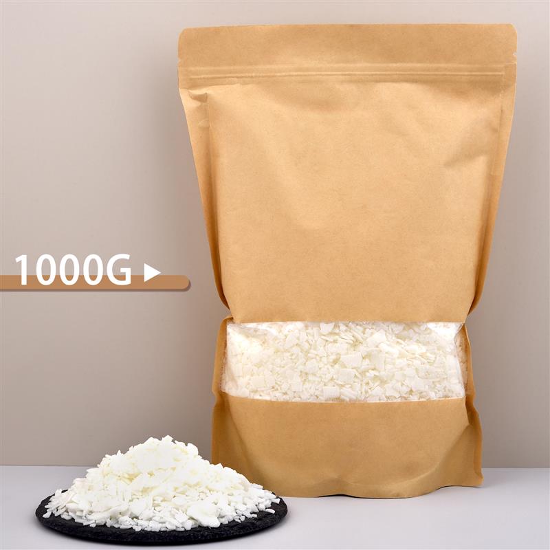 100/500 グラム/1 キロ純粋な大豆ワックスパラフィン - Candle Making Wax のレビューと価格