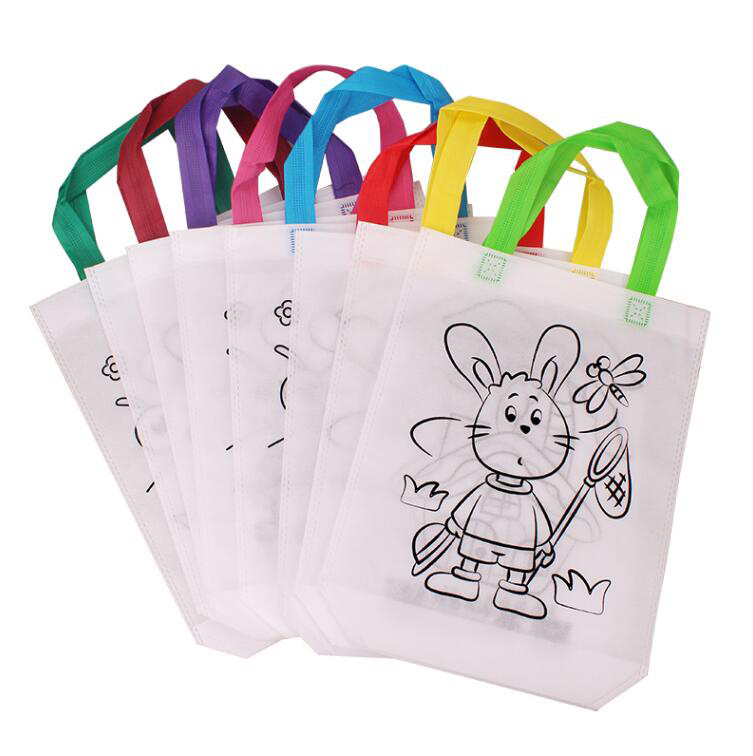 DIYお絵かきバッグ グラフィティバッグ 手作りペイント不織 - Art Craft Notebook のレビューと価格